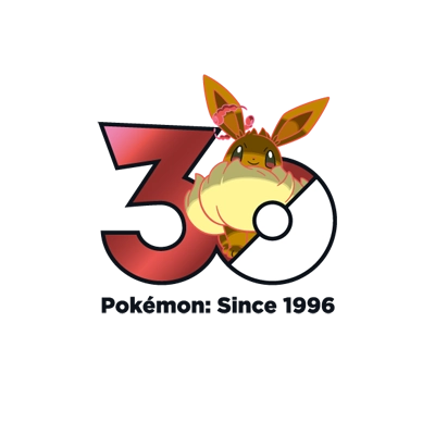 宝可梦 0133 伊布 30周年纪念Logo