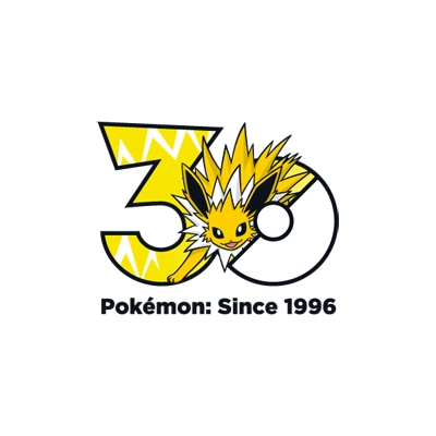 宝可梦 0135 雷伊布 30周年纪念Logo