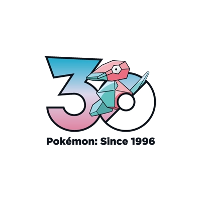 宝可梦 0137 多边兽 30周年纪念Logo