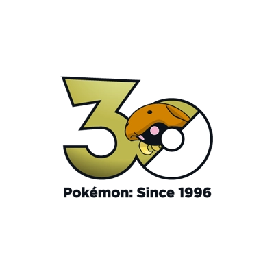 宝可梦 0140 化石盔 30周年纪念Logo