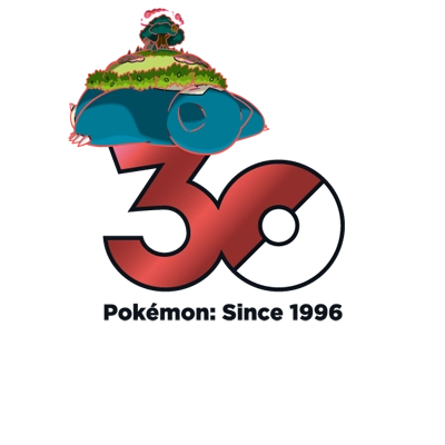 宝可梦 0143 卡比兽 30周年纪念Logo