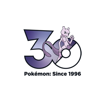 宝可梦 0150 超梦 30周年纪念Logo