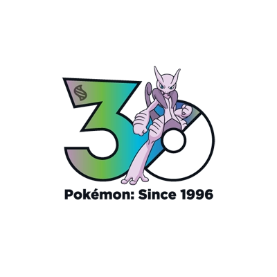 宝可梦 0150 超级超梦Ｘ 30周年纪念Logo