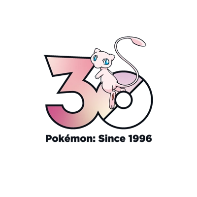 宝可梦 0151 梦幻 30周年纪念Logo