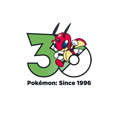 宝可梦 0166 安瓢虫 30周年纪念Logo