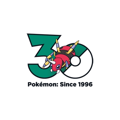 宝可梦 0168 阿利多斯 30周年纪念Logo