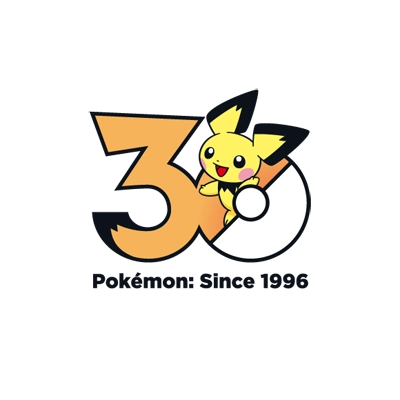 宝可梦 0172 皮丘 30周年纪念Logo