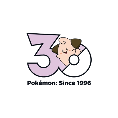 宝可梦 0173 皮宝宝 30周年纪念Logo