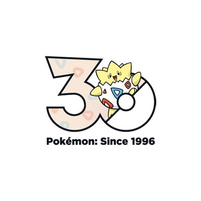 宝可梦 0175 波克比 30周年纪念Logo
