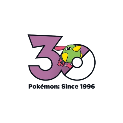 宝可梦 0177 天然雀 30周年纪念Logo