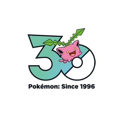 宝可梦 0187 毽子草 30周年纪念Logo