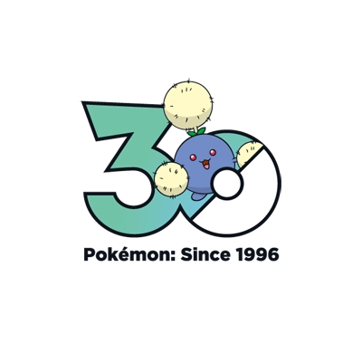 宝可梦 0189 毽子棉 30周年纪念Logo