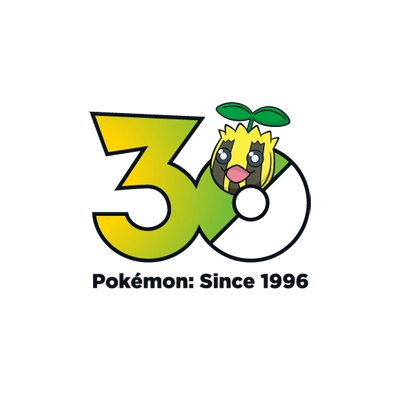 宝可梦 0191 向日种子 30周年纪念Logo