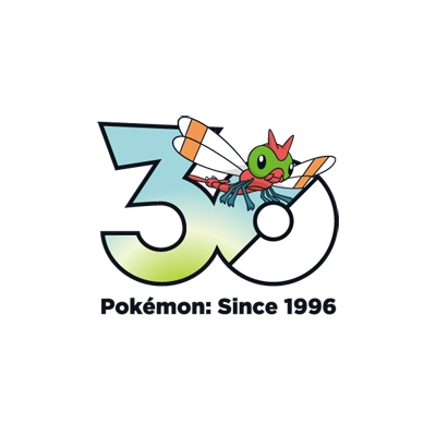 宝可梦 0193 蜻蜻蜓 30周年纪念Logo
