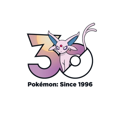 宝可梦 0196 太阳伊布 30周年纪念Logo
