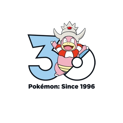 宝可梦 0199 呆呆王-伽勒尔的样子 30周年纪念Logo