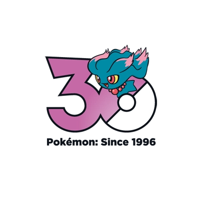 宝可梦 0200 梦妖 30周年纪念Logo