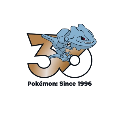 宝可梦 0208 大钢蛇 30周年纪念Logo
