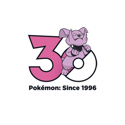 宝可梦 0210 布鲁皇 30周年纪念Logo