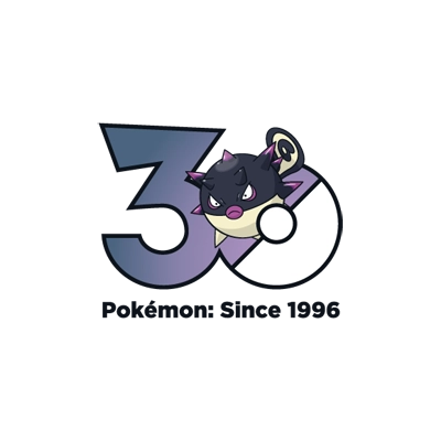 宝可梦 0211 千针鱼 30周年纪念Logo