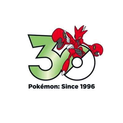 宝可梦 0212 巨钳螳螂 30周年纪念Logo