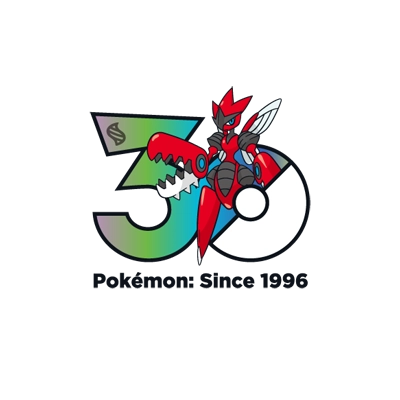 寶可夢 0212 超級巨鉗螳螂 30週年紀念Logo