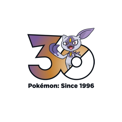 宝可梦 0215 狃拉 30周年纪念Logo