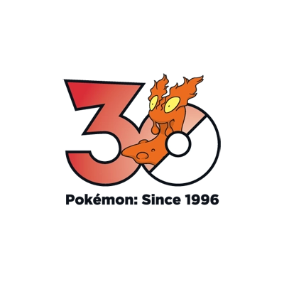 宝可梦 0218 熔岩虫 30周年纪念Logo