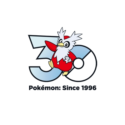 宝可梦 0225 信使鸟 30周年纪念Logo