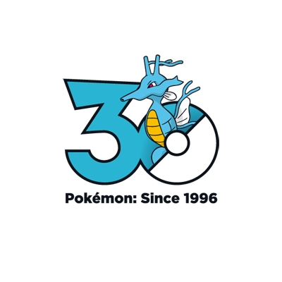宝可梦 0230 刺龙王 30周年纪念Logo