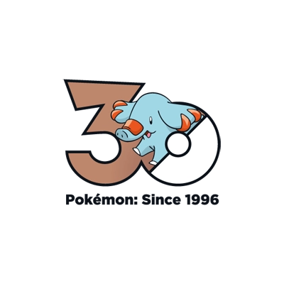 宝可梦 0231 小小象 30周年纪念Logo