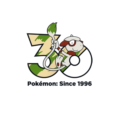 宝可梦 0235 图图犬 30周年纪念Logo
