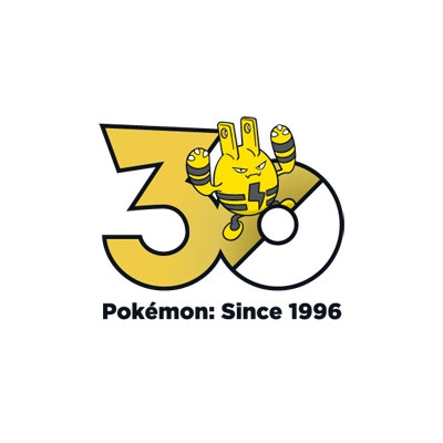 宝可梦 0239 电击怪 30周年纪念Logo