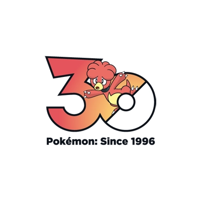 宝可梦 0240 鸭嘴宝宝 30周年纪念Logo