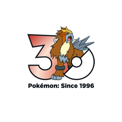 宝可梦 0244 炎帝 30周年纪念Logo