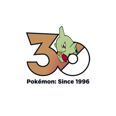 宝可梦 0246 幼基拉斯 30周年纪念Logo