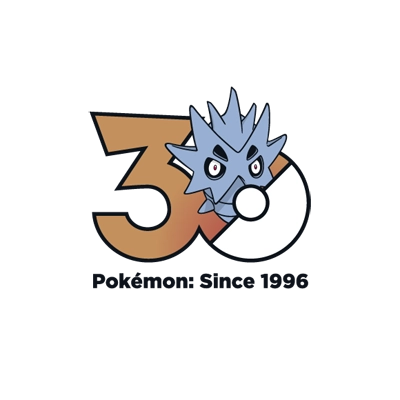 宝可梦 0247 沙基拉斯 30周年纪念Logo