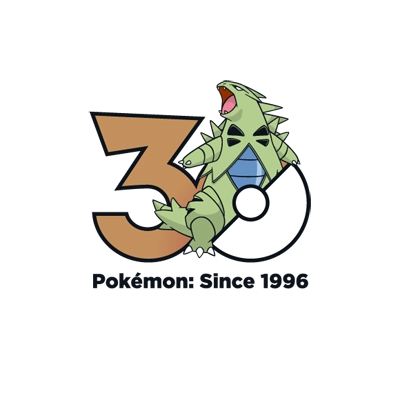 宝可梦 0248 班基拉斯 30周年纪念Logo