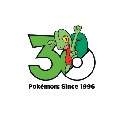 宝可梦 0252 木守宫 30周年纪念Logo