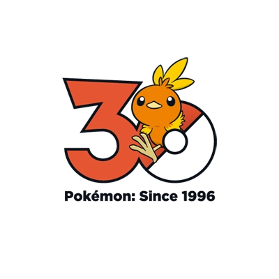 宝可梦 0255 火稚鸡 30周年纪念Logo