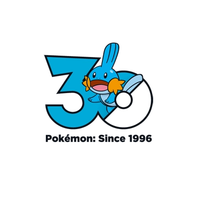 宝可梦 0258 水跃鱼 30周年纪念Logo