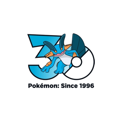 宝可梦 0260 巨沼怪 30周年纪念Logo