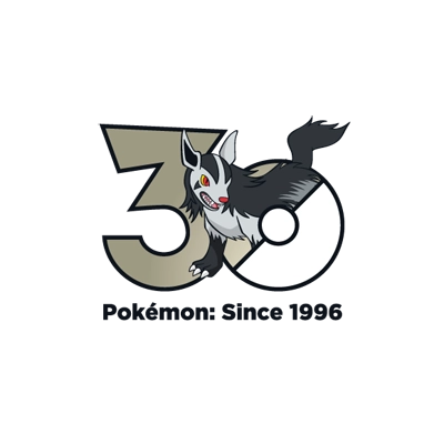 宝可梦 0262 大狼犬 30周年纪念Logo