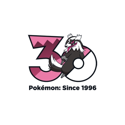 宝可梦 0264 直冲熊 30周年纪念Logo