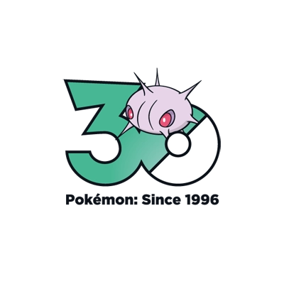 宝可梦 0268 盾甲茧 30周年纪念Logo