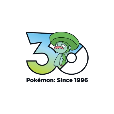 宝可梦 0271 莲帽小童 30周年纪念Logo