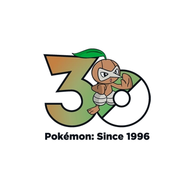 宝可梦 0274 长鼻叶 30周年纪念Logo
