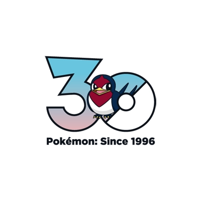 宝可梦 0276 傲骨燕 30周年纪念Logo