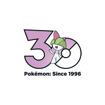 宝可梦 0280 拉鲁拉丝 30周年纪念Logo