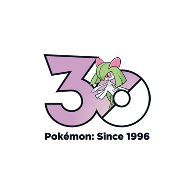 宝可梦 0281 奇鲁莉安 30周年纪念Logo